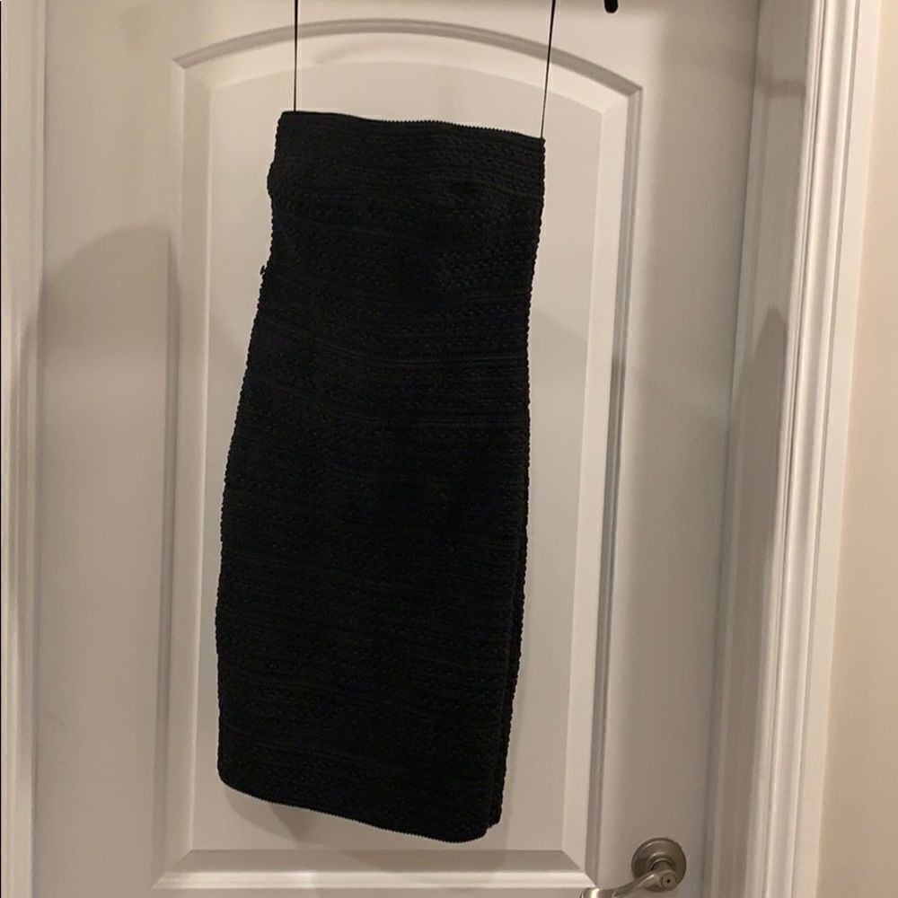 Cache strapless dress 